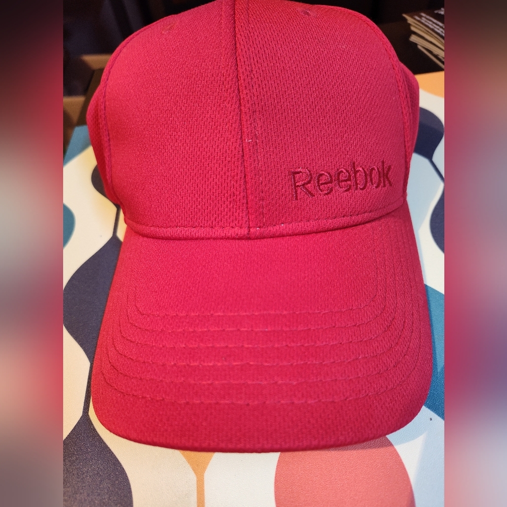 Red Reebok Baseball Cap Hat